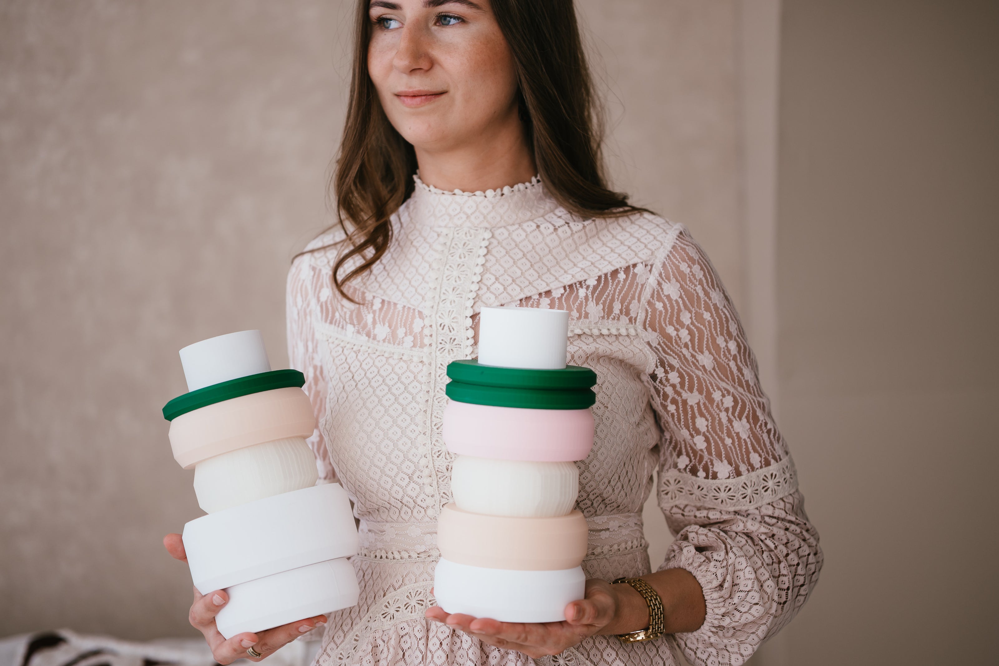 Kleurrijke Mix & match vazen van 3D Printique