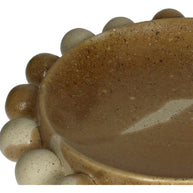 Kom Keramiek Bruin 30x30x7cm