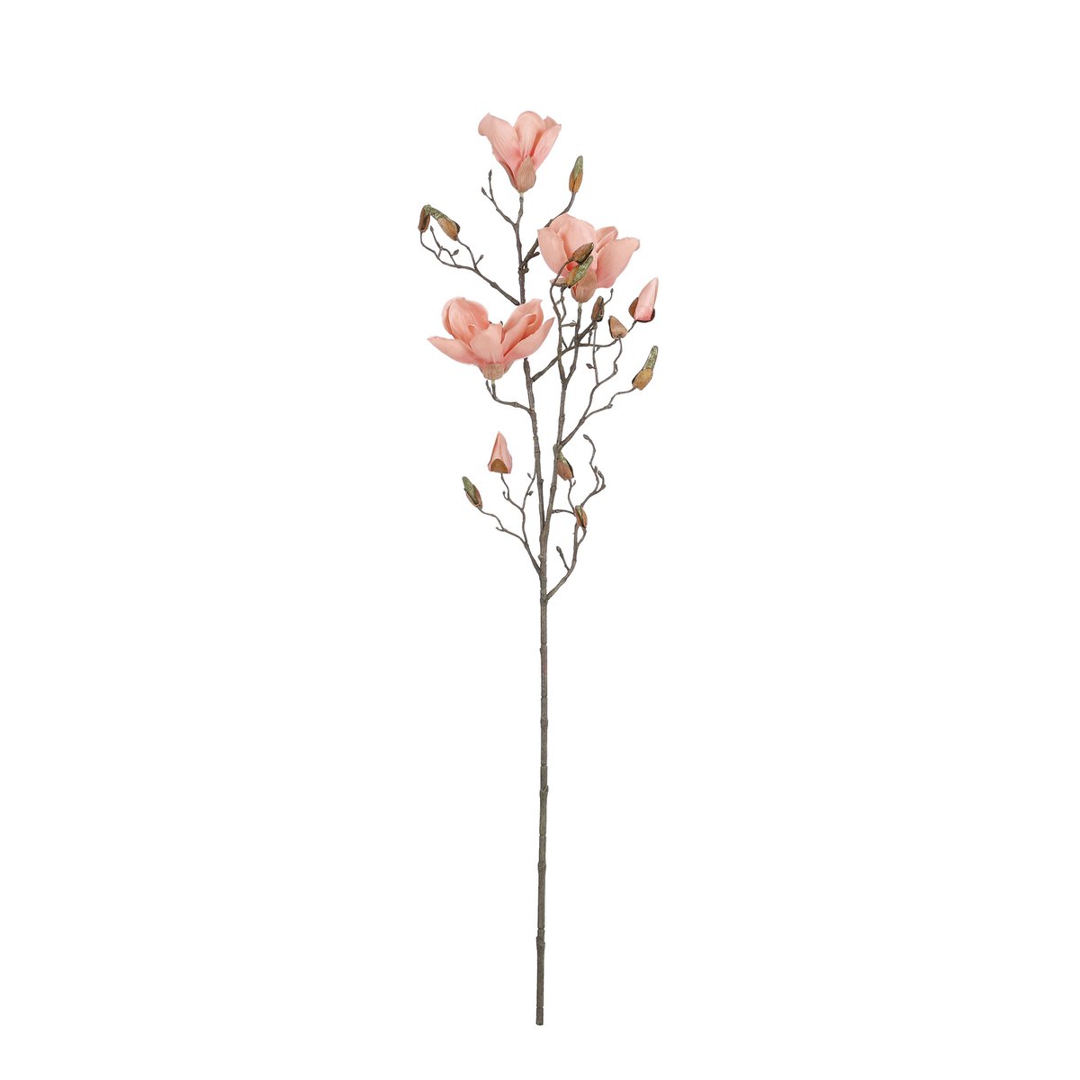 Kunstbloem Magnolia Perzik - 88 CM - Mica Decorations