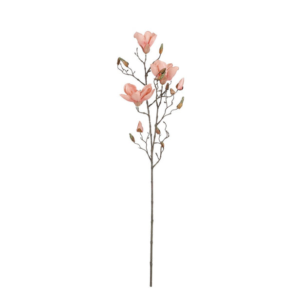 Kunstbloem Magnolia Perzik - 88 CM - Mica Decorations