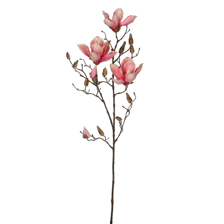 Kunstbloem Magnolia Roze