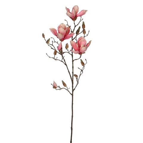 Kunstbloem Magnolia Roze