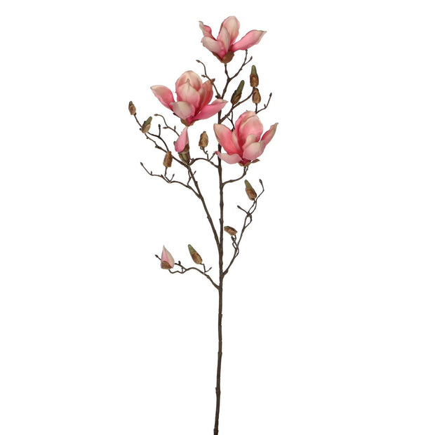 Kunstbloem Magnolia Roze