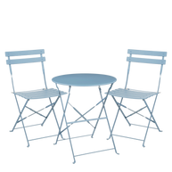 Laurence Bistroset - Set van 3 - Babyblauw