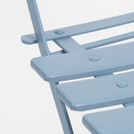 Laurence Bistroset - Set van 3 - Babyblauw