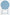 Laurence Bistroset - Set van 3 - Babyblauw