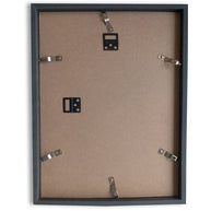 Zwart-witte lijstfoto “Ciao Bella” in houten frame – stijlvolle wanddecoratie van Queence.