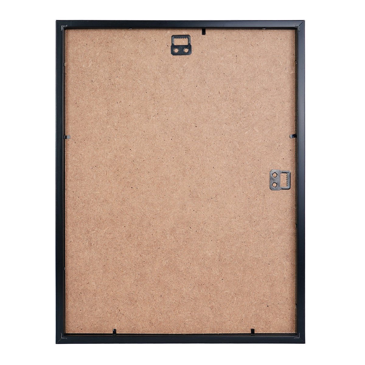 Zwart-witte lijstfoto “Kaarsen en champagne” in houten frame – stijlvolle wanddecoratie van Queence