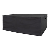 Luxe tuinmeubel hoes - tuinset hoes - Zwart, polyester, 155x235x95 cm