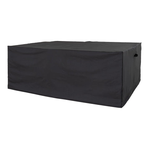 Luxe tuinmeubel hoes - tuinset hoes - Zwart, polyester, 155x235x95 cm
