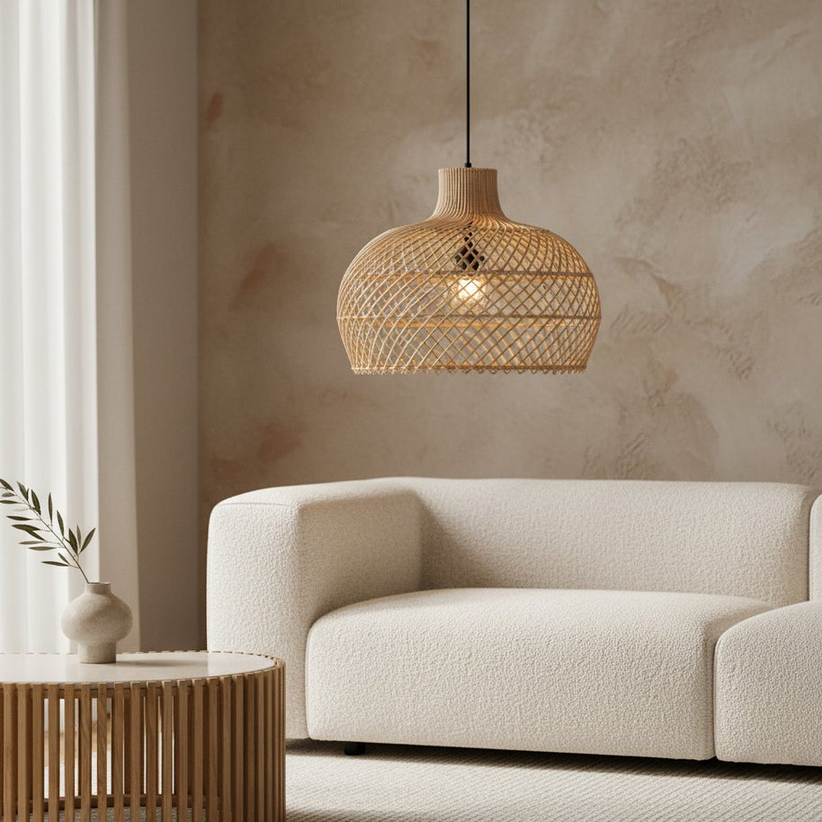 Maze hanglamp naturel small - Raw Materials