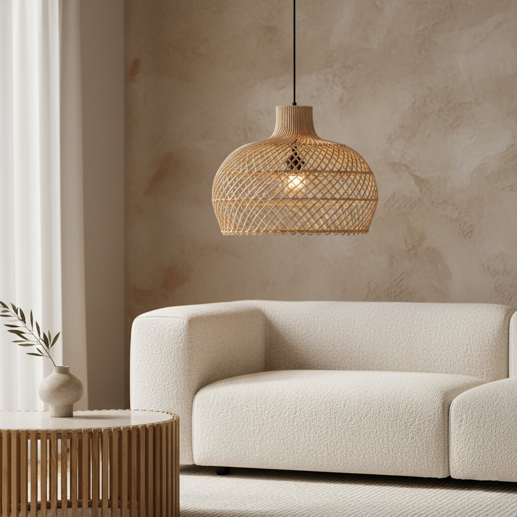 Maze hanglamp naturel small - Raw Materials