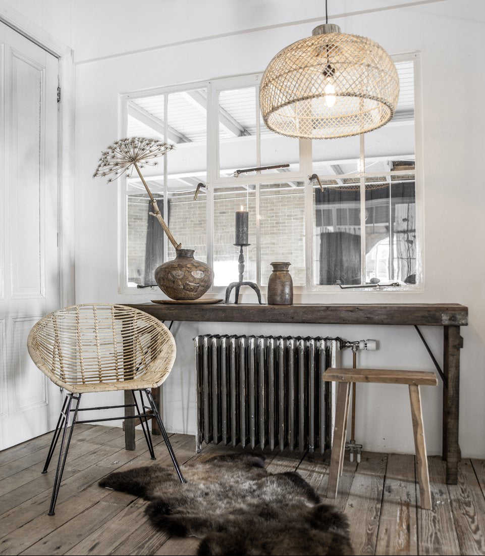 Maze hanglamp naturel small - Raw Materials