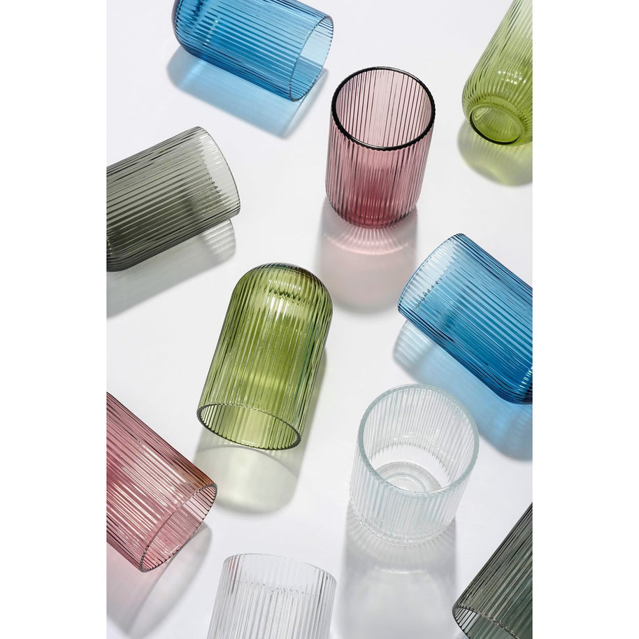 Merlot Drinkglas - Set van 6 - 400 ml - Glas - Lichtgroen
