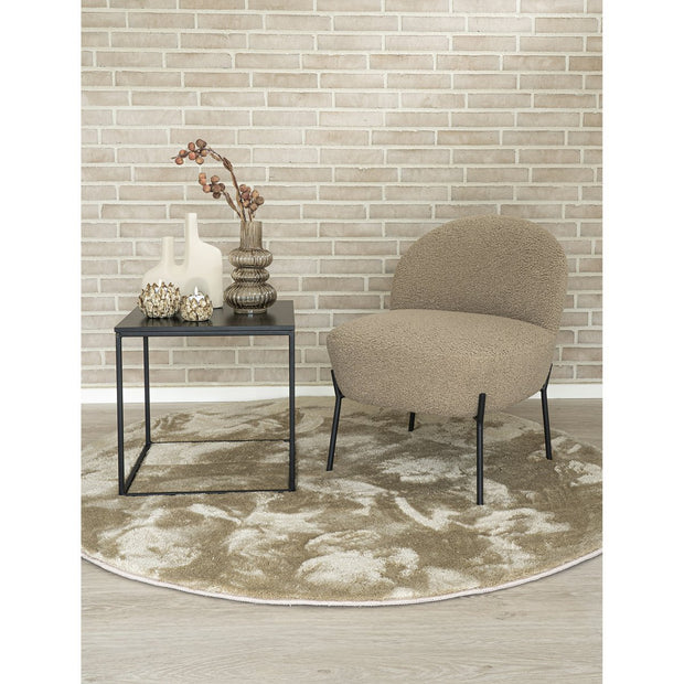 Miami Vloerkleed - Zand - Ø160 cm
