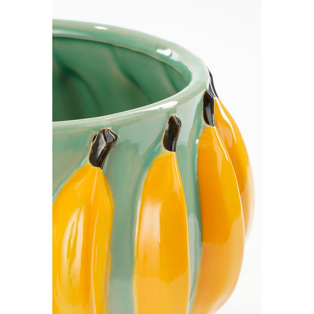 Moza Bananen Bloempot - Keramiek - Lichtgroen