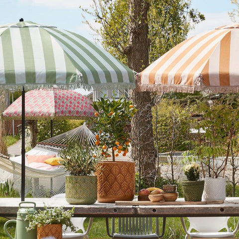 Osborn Parasol - H238 x Ø220 cm - Bruin