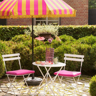 Osborn Parasol - H238 x Ø220 cm - Geel Roze