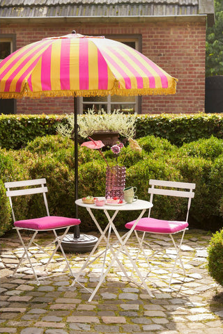 Osborn Parasol - H238 x Ø220 cm - Geel Roze