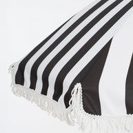 Osborn Parasol - H238 x Ø220 cm - Zwart, Wit