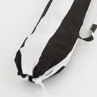 Osborn Parasol - H238 x Ø220 cm - Zwart, Wit