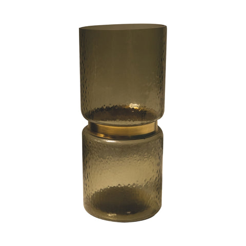 PTMD Vaas Quilio Straight glas bruin 27 cm