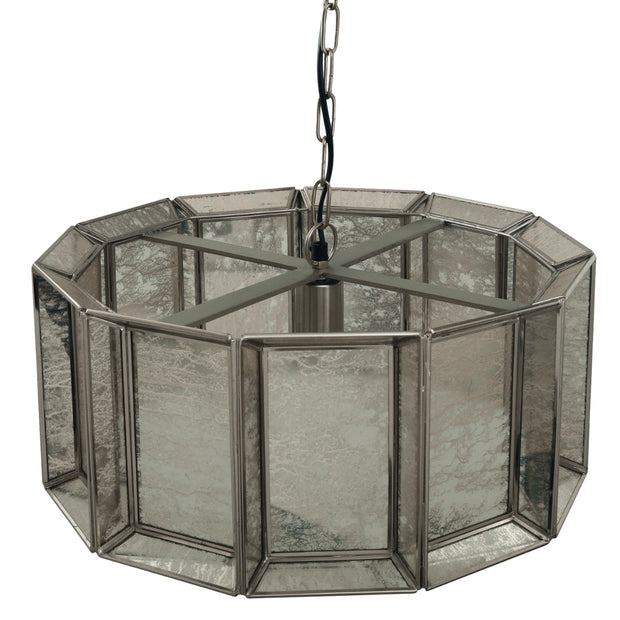PTMD hanglamp Cenna Antique messingkleurig 46 cm