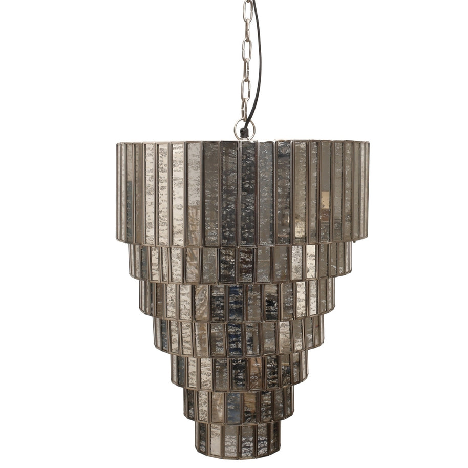 PTMD hanglamp Ceylin zilverkleurig 51 cm
