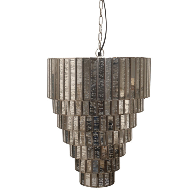 PTMD hanglamp Ceylin zilverkleurig 51 cm