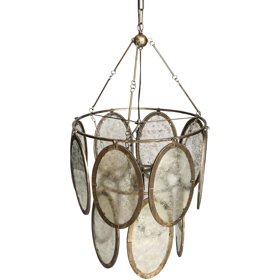 PTMD hanglamp Dairen goudkleurig 94 cm