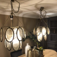 PTMD hanglamp Dairen goudkleurig 94 cm