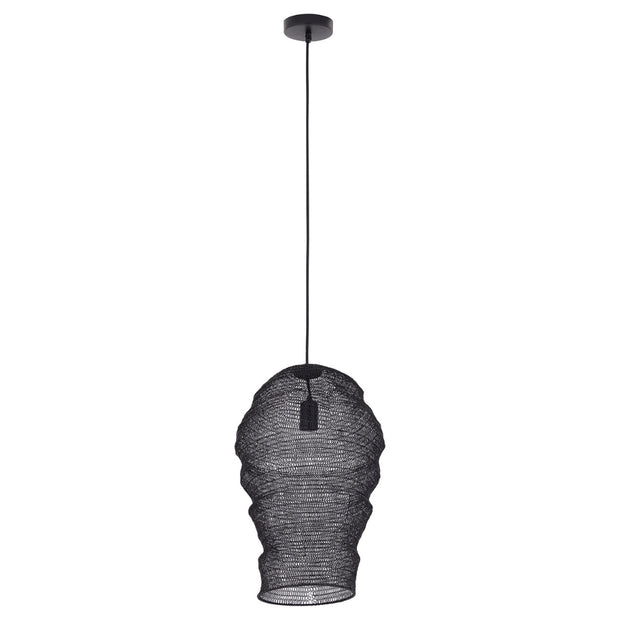 PTMD hanglamp Miko S Zwart 50 cm