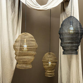 PTMD hanglamp Miko S Zwart 50 cm