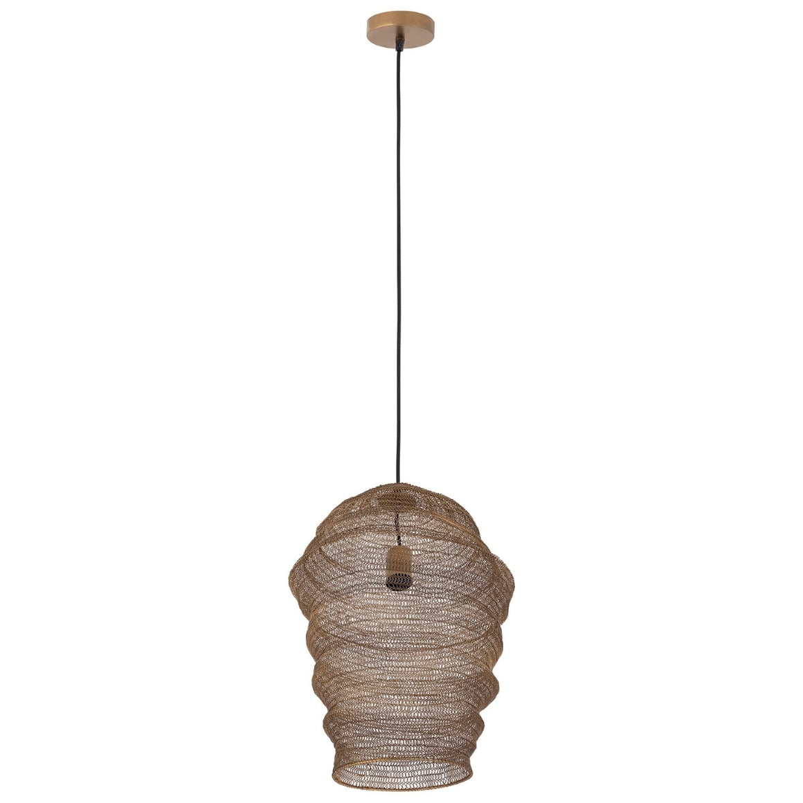 PTMD hanglamp Miko S messingkleurig 50 cm