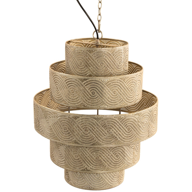 PTMD hanglamp Narinde goudkleurig 46 cm