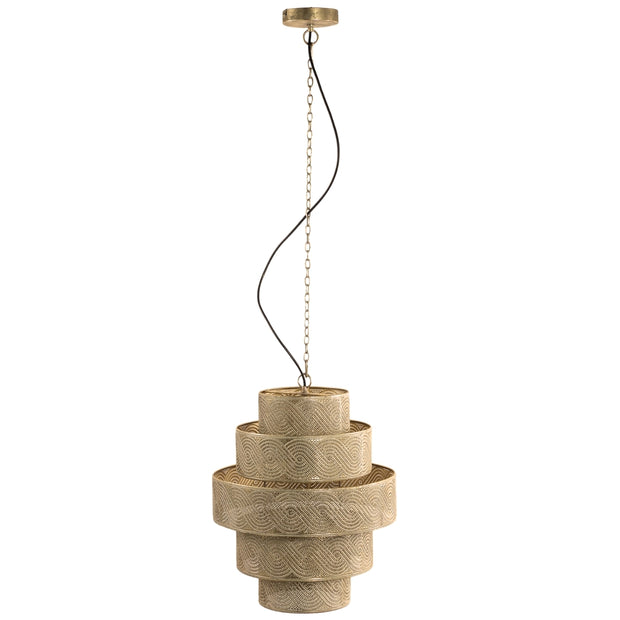 PTMD hanglamp Narinde goudkleurig 46 cm