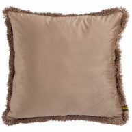 PTMD kussen Nous velvet taupe 60 x 60 cm