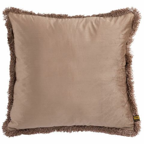 PTMD kussen Nous velvet taupe 60 x 60 cm