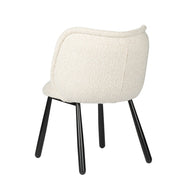 Panda Stoel Witte Parel (Set van 2)