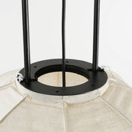 Pego Hanglamp - H55 x Ø50 cm - Linnen - Off-white