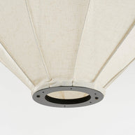 Pego Hanglamp - H94 x Ø70 cm - Linnen - Off White