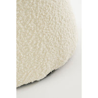 Poef Paddenstoel - H46 x Ø49 cm - Off White
