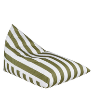 Rissy Zitzak - L140 x B95 x H95 cm - Groen, Wit