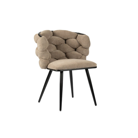Rockchair bruin gevlochten stoel (set van 2)