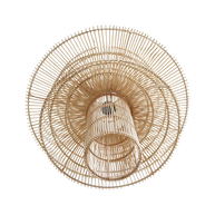 Saturn rotan chique hanglamp