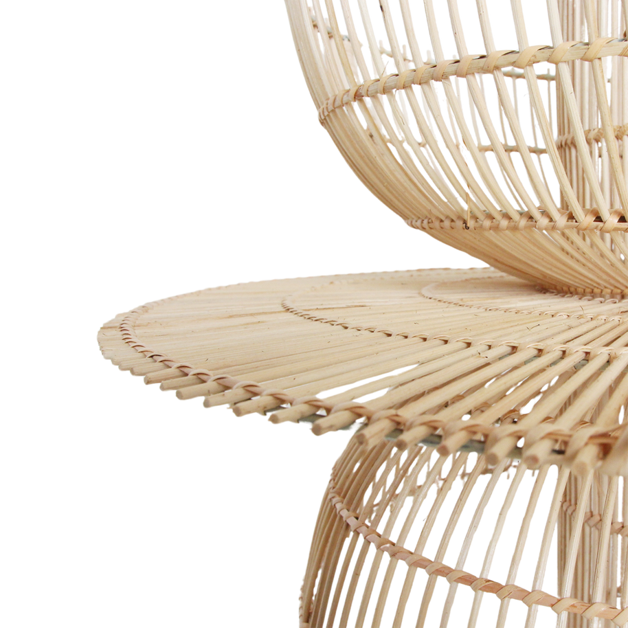 Saturn rotan chique hanglamp
