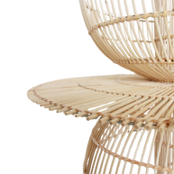 Saturn rotan chique hanglamp