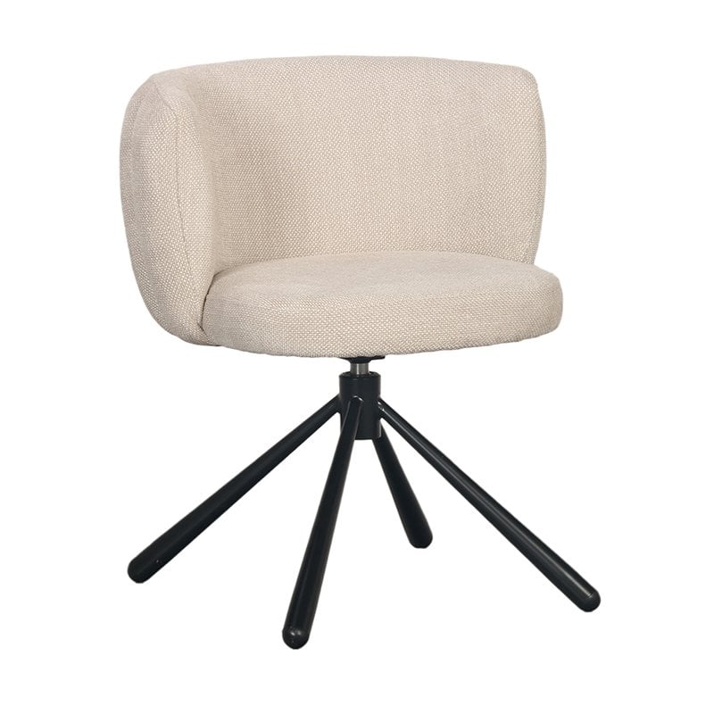 Schelp Draaistoel Beige Pole to Pole 