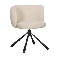 Schelp Draaistoel Beige Pole to Pole 