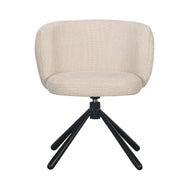 Schelp Draaistoel Beige Pole to Pole 